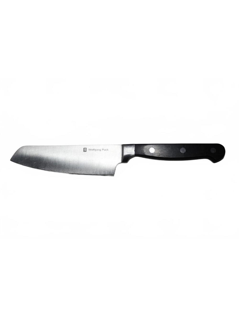 WOLFGANG PUCK 5 Inch Forged Stainless Steel Santoku Vegetable Prep Knife Kitchen